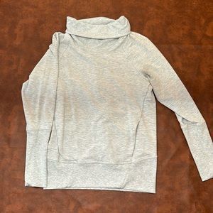Heathered Grey LULULEMON Sweatshirt